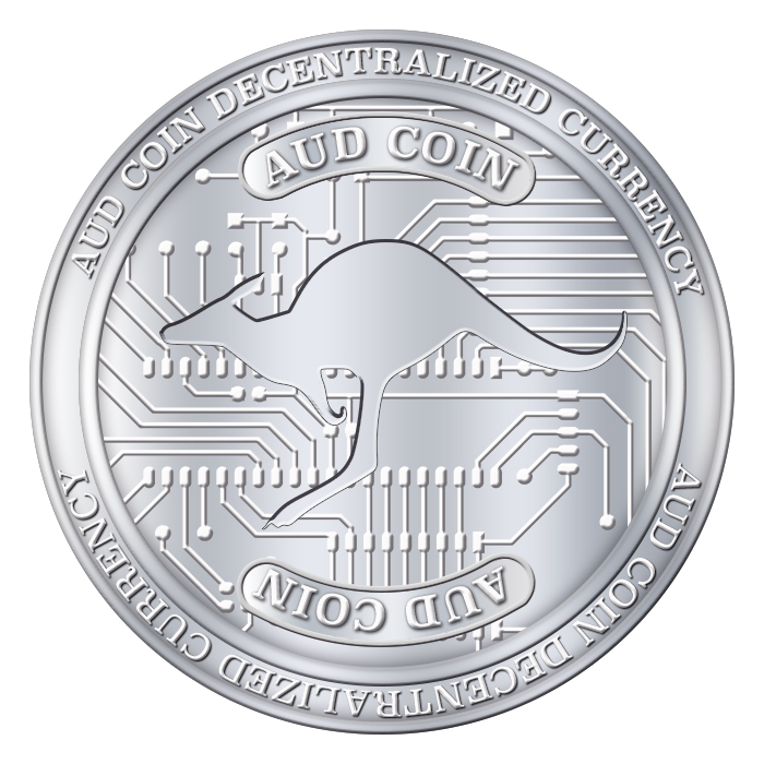 The AUDcoin logo